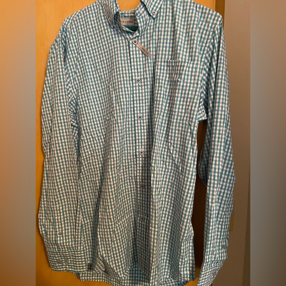 Sable and Stone Men’s Button Down Long Sleeve Shirt - Picture 3 of 6